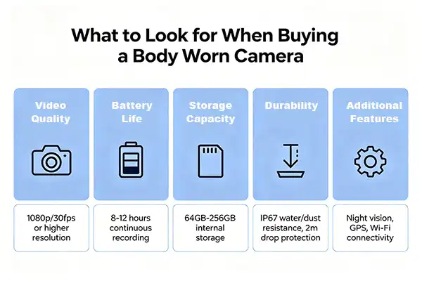 What to Look for When Buying a Body Worn Camera